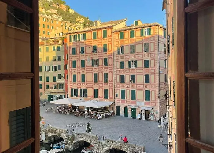 Lägenhet Da Un'antica Dimora Di Pescatori Sul Porticciolo Camogli